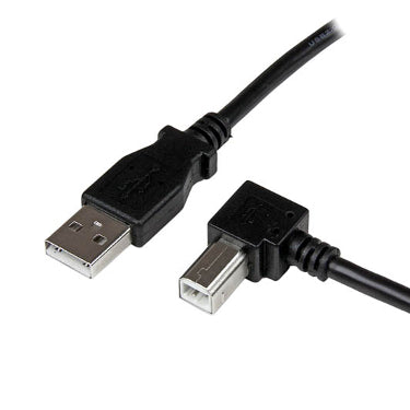 StarTech USBAB2MR 6.6ft Right Angle High Speed USB 2.0 Cable