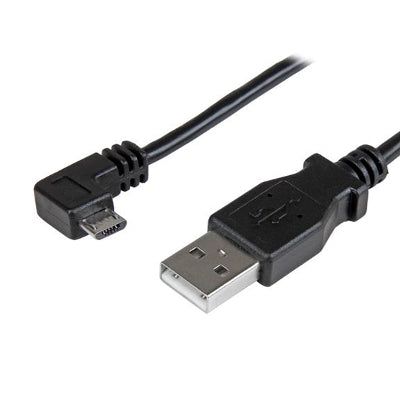 StarTech USBAUB2MRA 6.6ft Right Angle Micro USB Cable