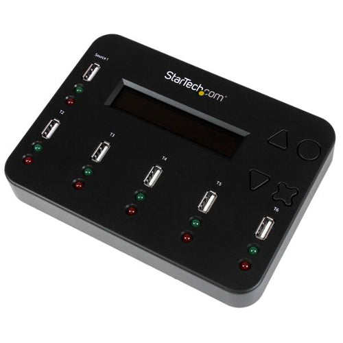 StarTech USBDUP15 Standalone 1:5 USB Flash Drive Duplicator and Eraser