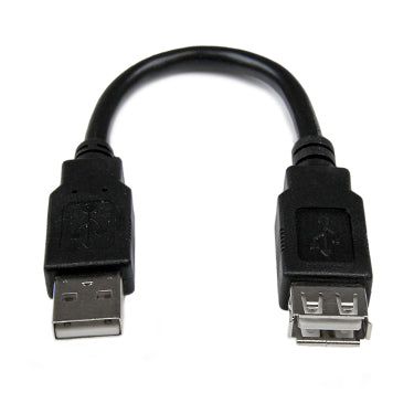 StarTech USBEXTAA6IN 6in USB 2.0 Extension Cable