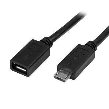 StarTech USBUBEXT50CM 20in Micro USB Extension Cable