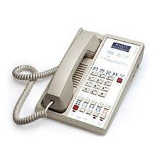 Teledex DIA65149 Diamond + S-5 Single Line Guestroom Telephone (Ash)
