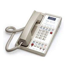 Teledex DIA65749 Diamond +S-3 Single-Line Guestroom Telephone (Ash)