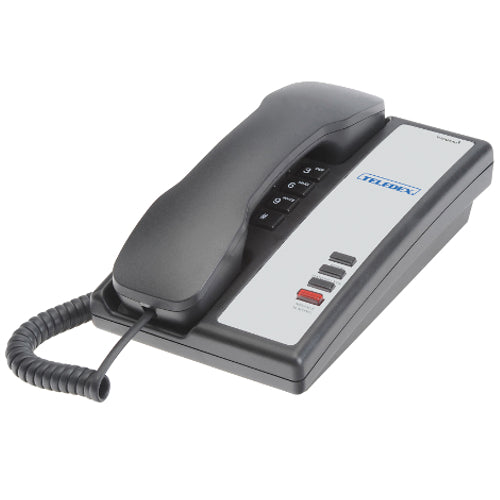 Teledex Nugget NUG310391 Single-Line Analog Hotel Telephone (Black)