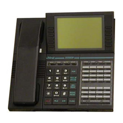 Telrad 79-100-0000/3 8x24 Large Display Phone (Black/Refurbished)