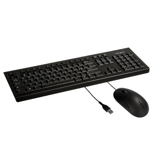 Targus BUS0067 USB Wired Keyboard and Mouse