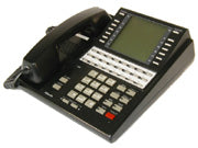 TIE Nitsuko 92663 24-Button Large Display Phone (Black/Refurbished)