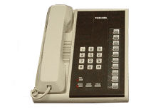 Toshiba EKT-6015SB 10-Button Speakerphone (Off White/Refurbished)