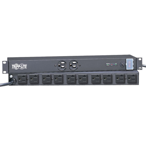 Tripp Lite IBAR12-20ULTRA Isobar 12-Outlets 3840 Joules Network Server Surge Protector