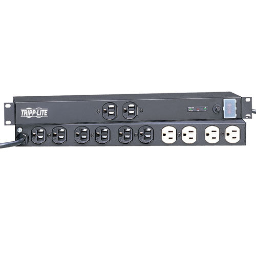 Tripp Lite IBAR12 Isobar 12-Outlets 3840 Joules Network Server Surge Protector