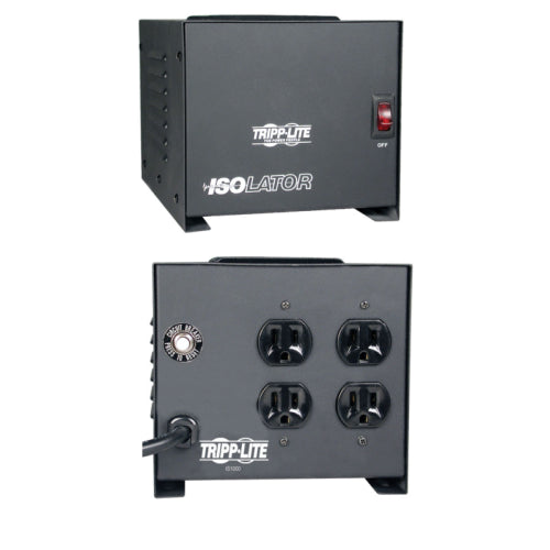 Tripp Lite IS1000 Isolator 4-Outlets 680 Joules 1000W Isolation Transformer