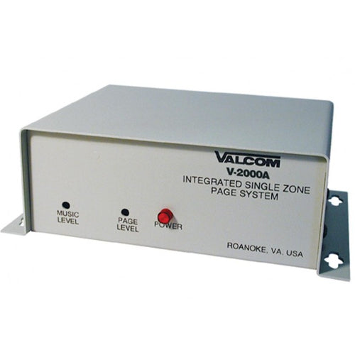 Valcom V-2000A 1-Zone 1-Way Page Control