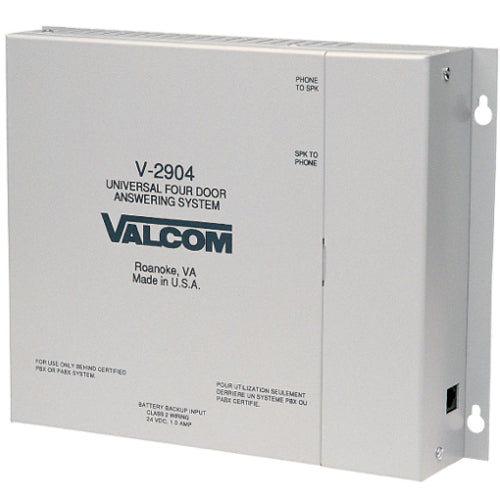 Valcom V-2904 4-Door Door Answer Device