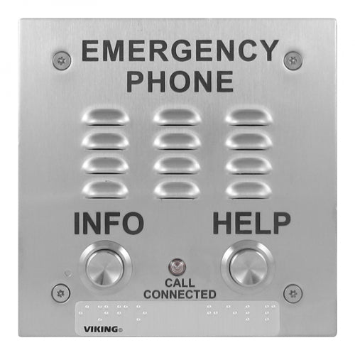 Viking E-1600-20 Emergency Handsfree Phone (Stainless Steel)