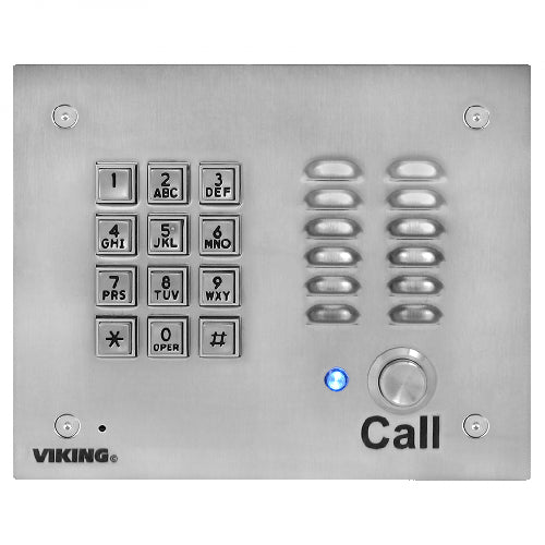 Viking K-1700-IP-EWP VoIP Stainless Steel Entry Phone