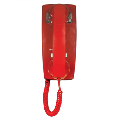 Viking K-1900W-2 Hot Line Wall Phone (Red)