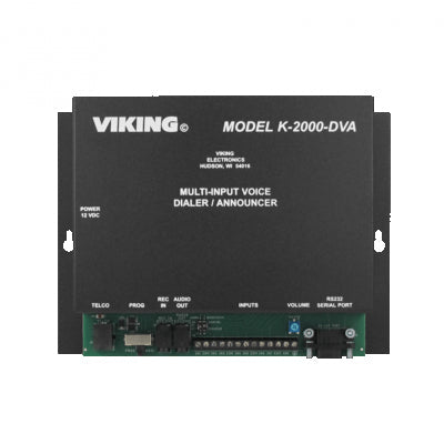 Viking K-2000-DVA Multi-Input Voice Dialer With Digital Announcer