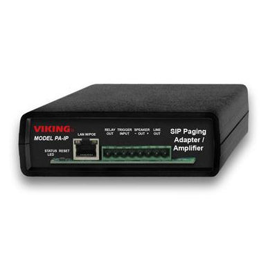Viking PA-IP SIP Multicast Paging Adapter Amplifier
