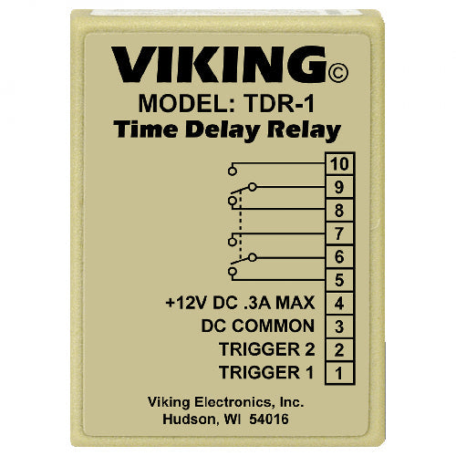 Viking TDR-1 Time Delay Relay
