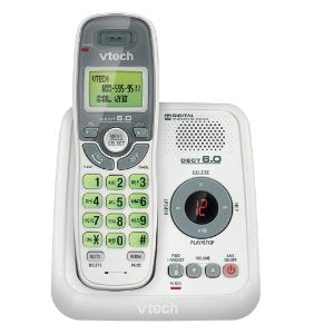 VTech CS6124 Cordless Phone with Answering System and Caller ID