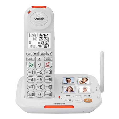 Vtech CareLine SN5127 Amplified Cordless Phone with Answering System