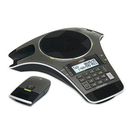 VTech ErisStation VCS702 Conference Phone with Two Wireless Microphones
