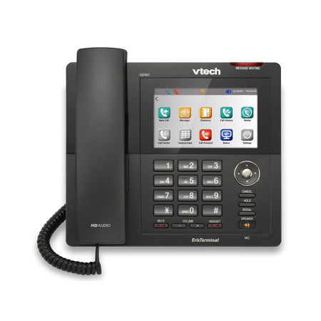 VTech VSP861 ErisTerminal Corded SIP Touchscreen Phone