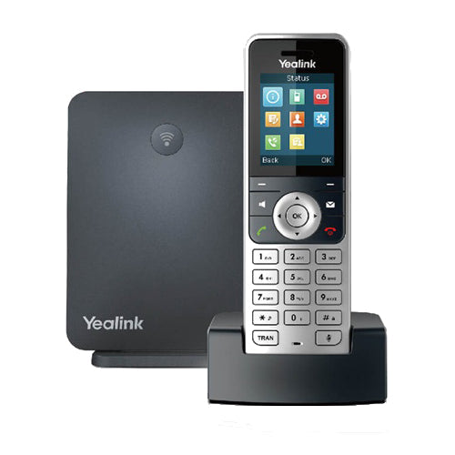 Yealink W53P High-performance SIP-DECT Cordless Handset and Base Station