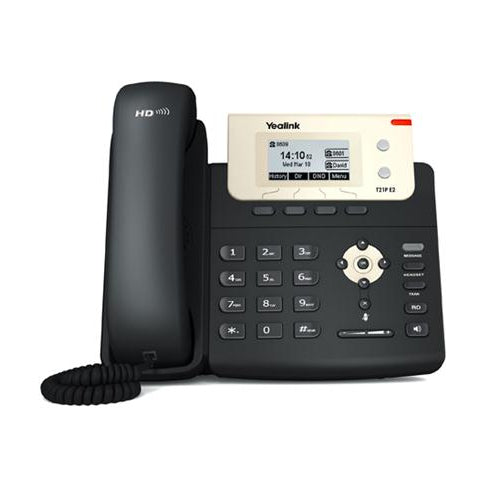 Yealink SIP-T21P-E2 Entry Level IP Phone with PoE (Refurbished)