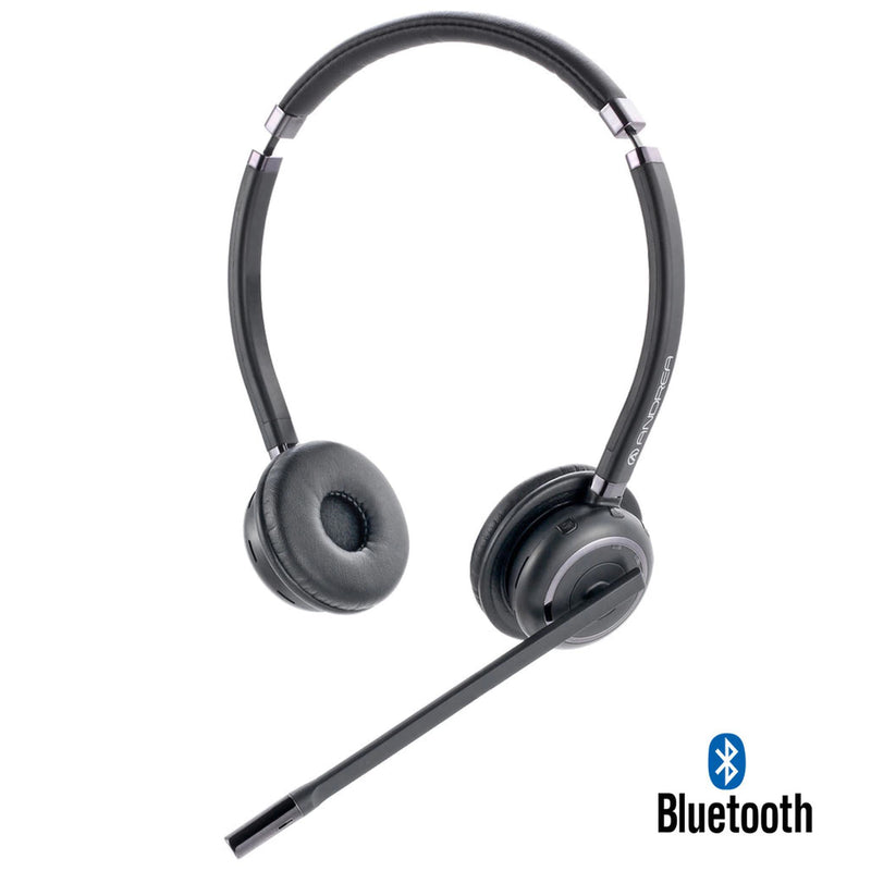 Andrea WNC-2500 Noise Canceling Binaural Bluetooth Headset