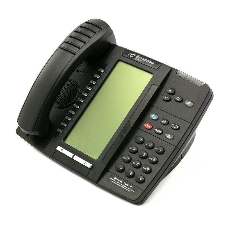 Mitel 50006781 5320 IP Phone, Broadview Branded (Black/Refurbished)