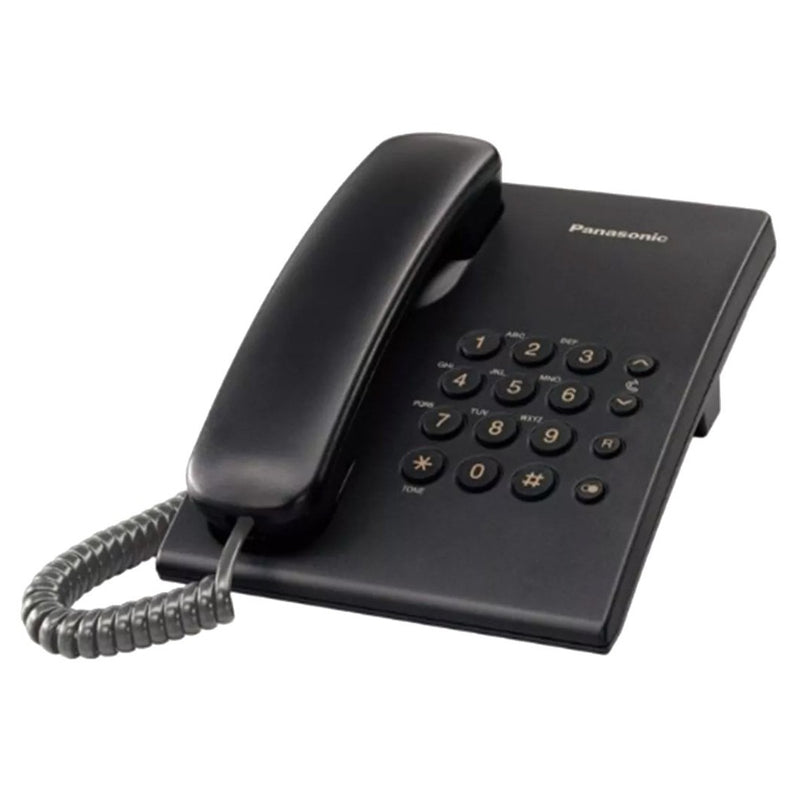 Panasonic KX-TS500MX Single-Line Corded Phone (Black/New)