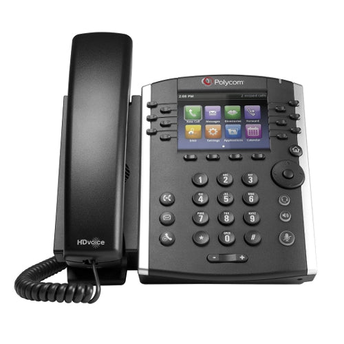 Polycom 2200-48450-025 VVX 411 Business Media IP Phone (Refurbished)