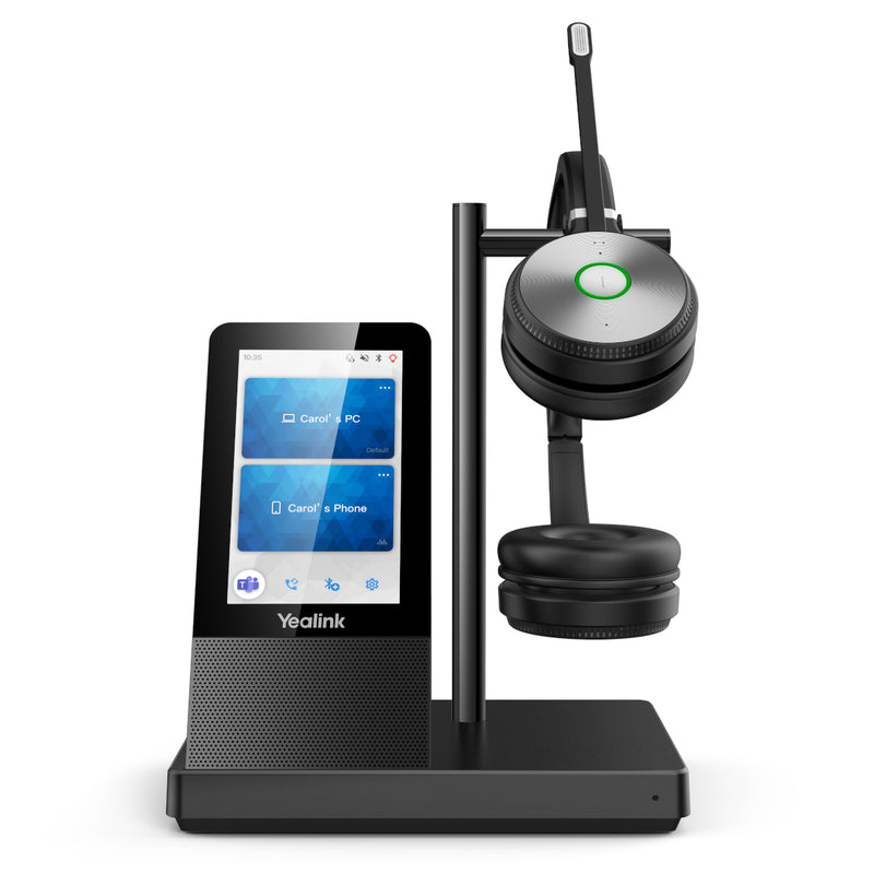Yealink WH66-DUAL-UC DECT Wireless Headset