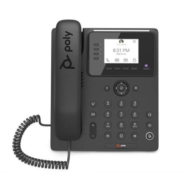 Polycom 2200-49690-019 CCX 350 PoE Media Phone Teams HP 848Z7AA#AC3 (New)