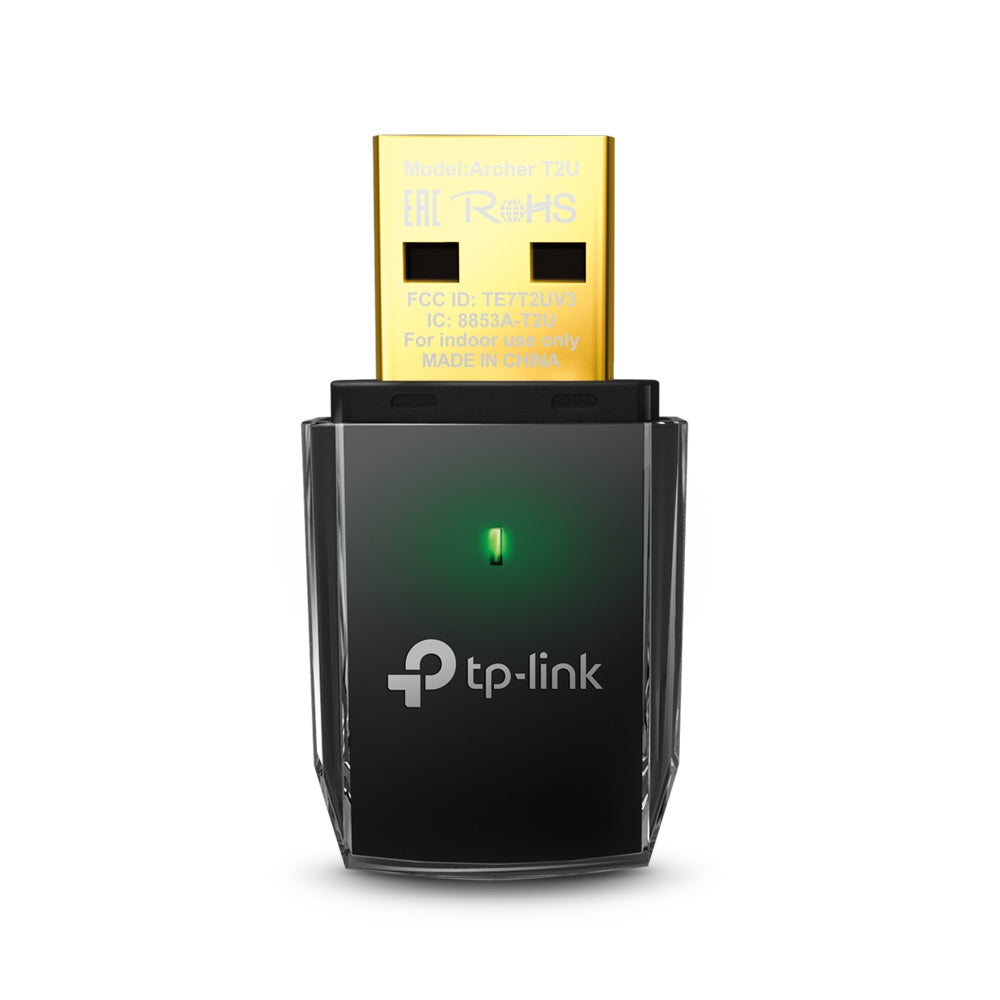 TP-Link Archer T2U AC600 Wireless Dual-Band USB Adapter (New)