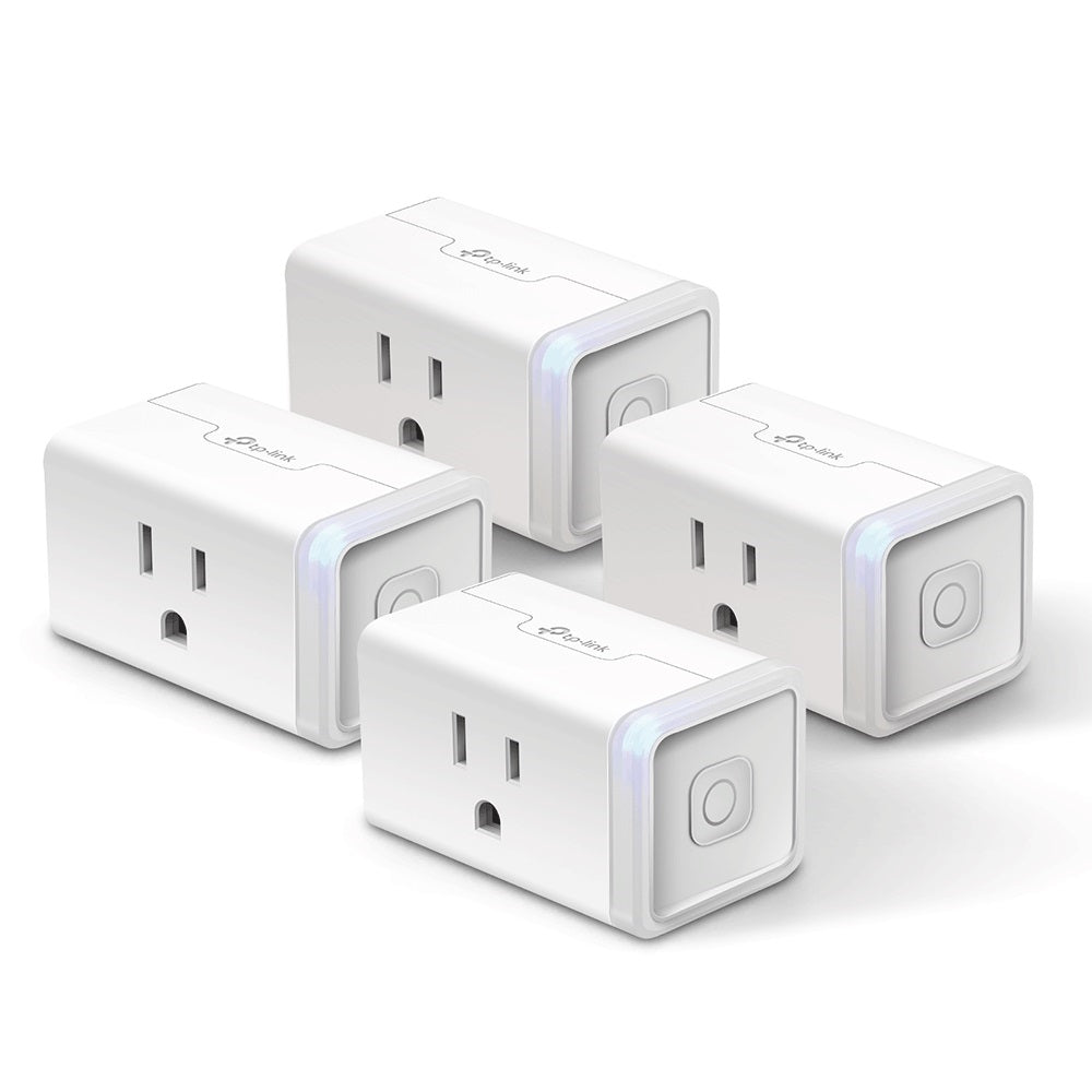 TP-Link EP25P4 Kasa Smart Wi-Fi Plug Slim Energy Monitoring HomeKit 4-Pack (New)