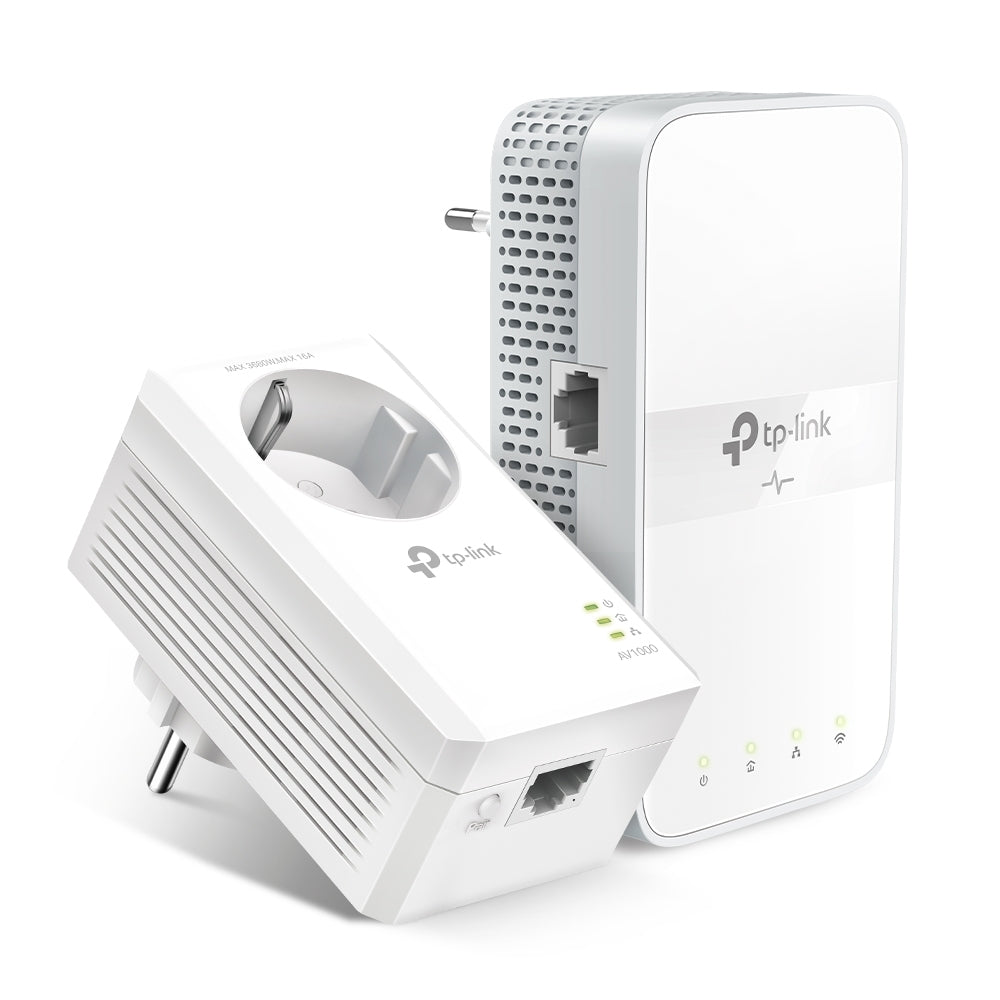 TP-Link TL-WPA7617 KIT AV1000 Gigabit Powerline ac Wi-Fi Kit (New)