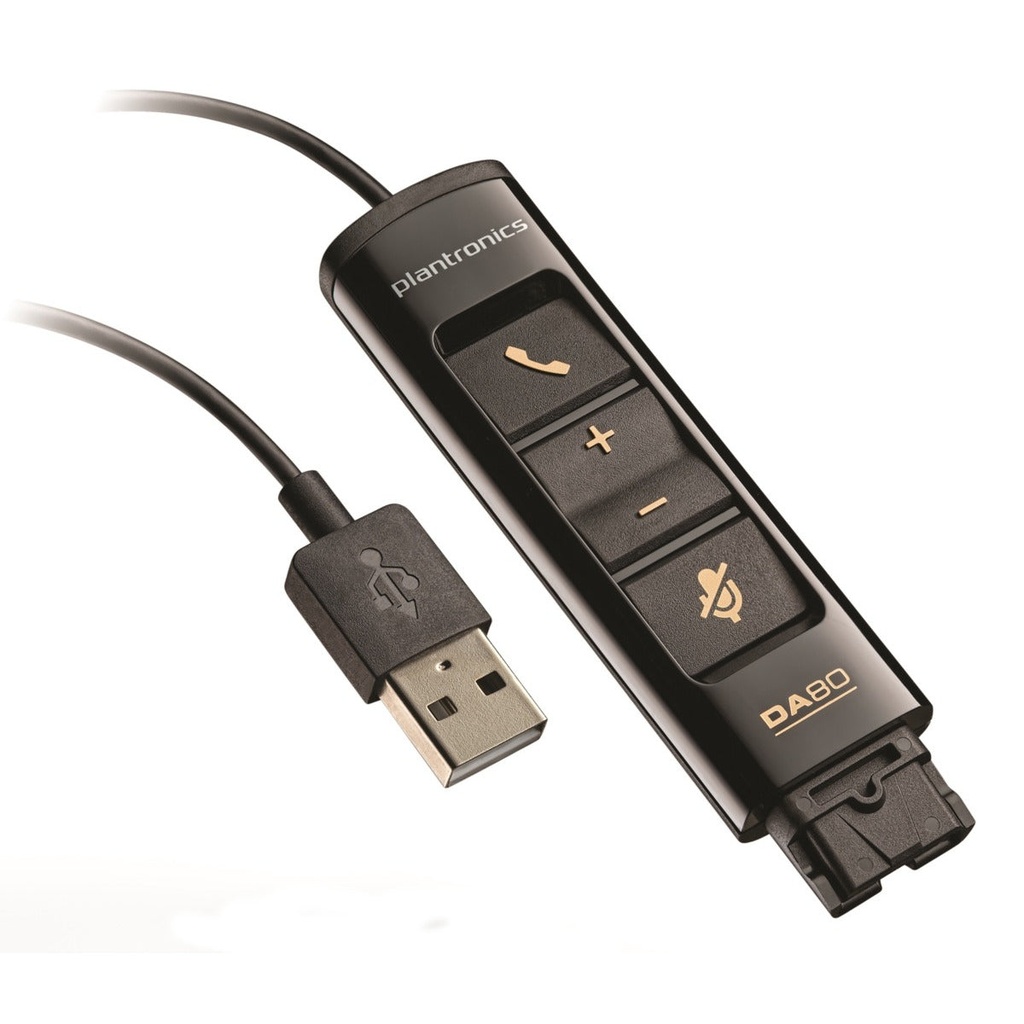 Plantronics 201852-02 DA80 USB Audio Processor (New)