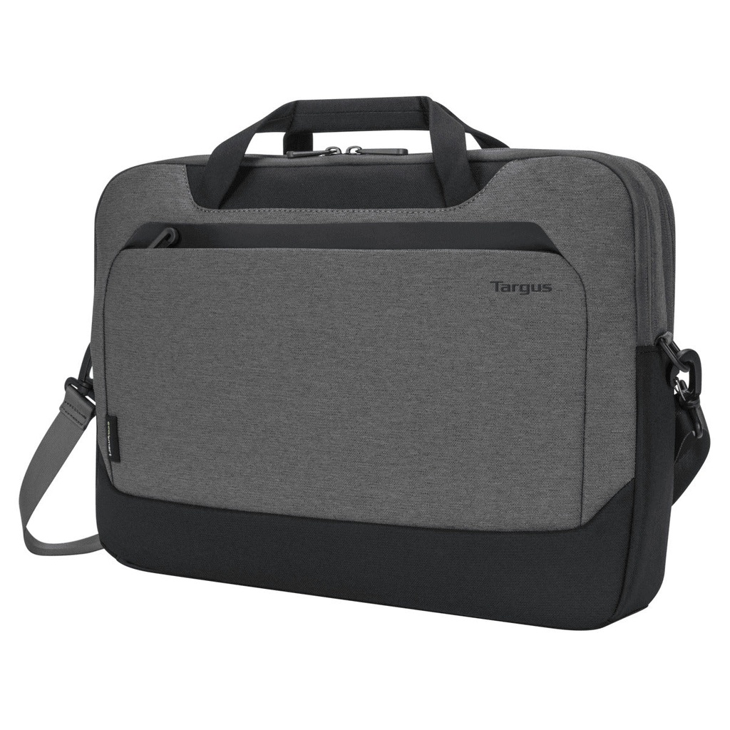 Targus TBT92602GL 15.6" Cypress Briefcase EcoSmart Light Grey (New)