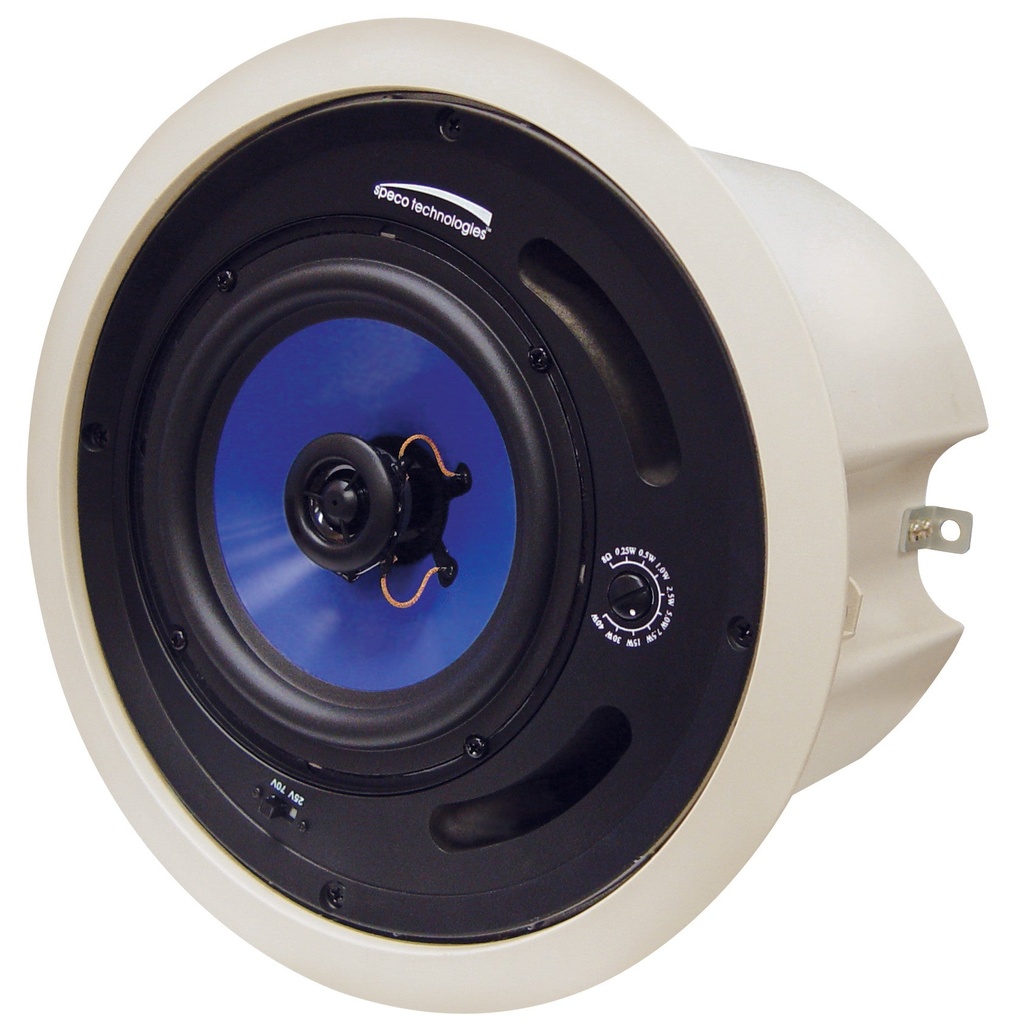 Speco SP5MAT 5.25 Inch 70-25V Speaker With Backbox