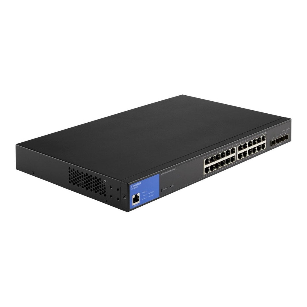 Linksys LGS328MPC 24-Port Managed Gigabit PoE+ Switch (New)
