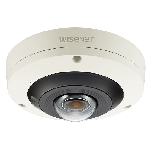 Hanwha PNF-9010R 12MP 360° Fisheye IR Vandal Dome Camera