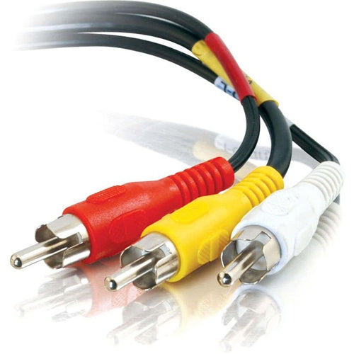 C2G 40449 12ft Value Series Composite Video and Stereo Audio Cable