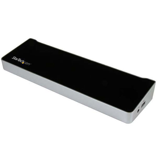 StarTech USB3DOCKH2DP USB 3.0 Triple Video Docking Station for Laptops