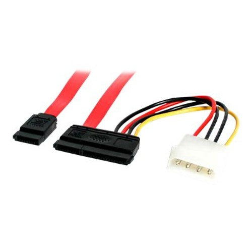 StarTech SATA18POW 18 inch SATA Serial ATA Data and Power Combo Cable