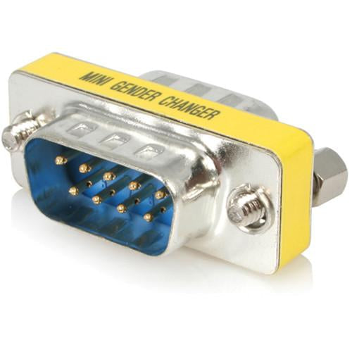 StarTech GC9SM Slimline Serial DB9 Gender Changer Male/Male