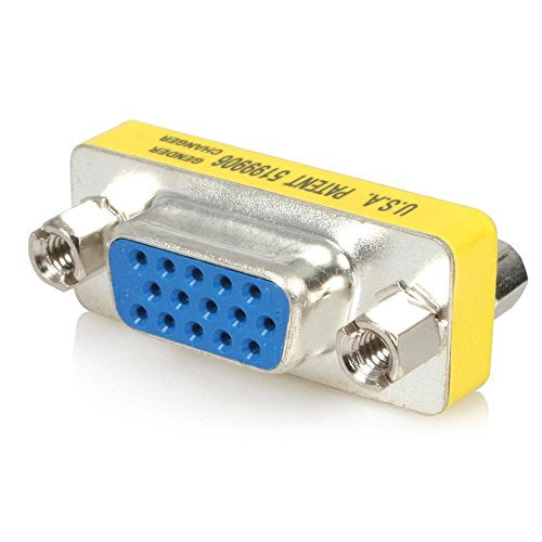 StarTech GC15HSF Slimline Display Gender Changer VGA HD-15 Female/Female