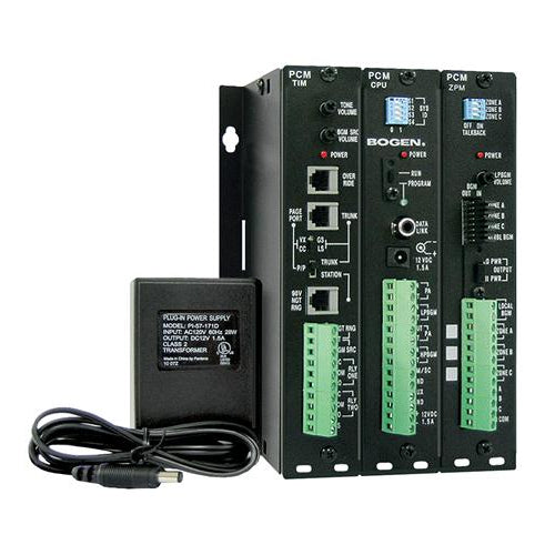 Bogen PCMSYS3 Pre-assembled PCM Paging System With Power Supply