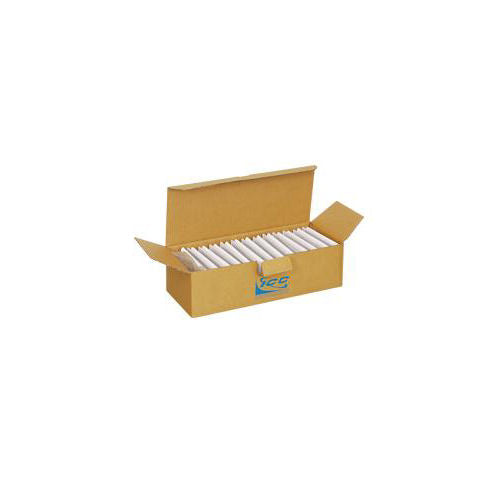 ICC 107F3CWH 1-Gang, 3-Port, Flat Faceplate 25-Pack (White)